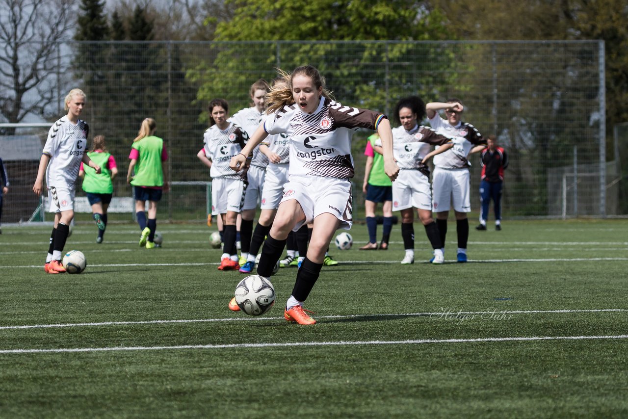 Bild 100 - B-Juniorinnen Ellerau - St. Pauli : Ergebnis: 1:1